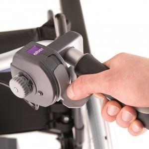 Motorisation fauteuil roulant manuel Invacare Alber viamobil eco V14 - Commande de poussée