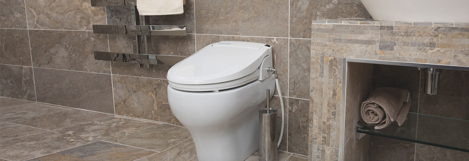 Bidet Toilette Japonaise WC Pulvérisateur Avec Jet d'Eau Intégré, Kit  Complet Toilettes Japonais Sans Electricité, Abattant Lavant Amovible Pour  Cuvette