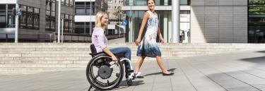 Motorisation fauteuil roulant manuel Invacare Alber e-Motion M25