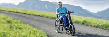 Motorisation fauteuil roulant manuel Invacare Alber E-Pilot 
