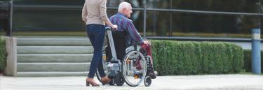 Motorisation fauteuil roulant manuel Invacare Alber viamobil eco V14