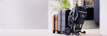 Fauteuil roulant électrique intérieur pliant Invacare Kompas