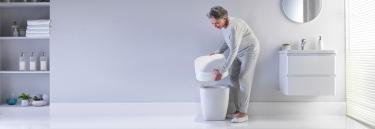 Réhausse WC Invacare Aquatec 90 Ergo