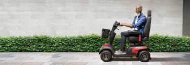 Scooter electrique handicapé Invacare Comet Pro