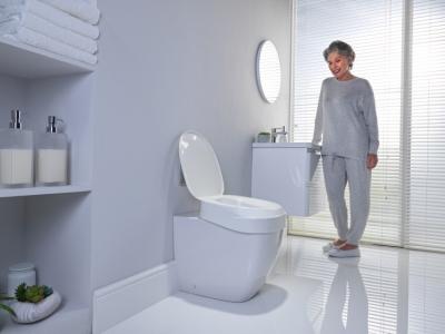 Réhausse WC Invacare Aquatec 90 Ergo