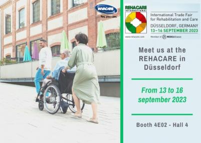 Retrouvez Invacare Export au salon REHACARE INTERNATIONAL