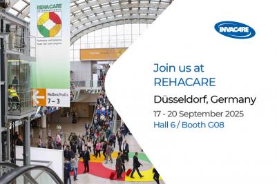 Join us at the Rehacare International exhibition in Düsseldorf !