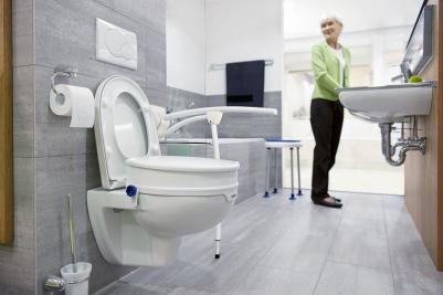 Chaise Toilette Pliante - Salle de Bain Chaise percée/Toilette