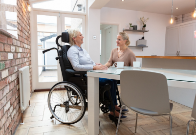 Fauteuil roulant de confort