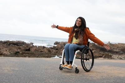 Fauteuil roulant manuel actif