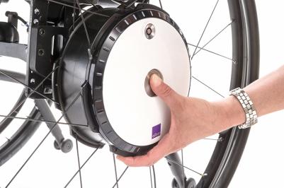Motorisation fauteuil roulant manuel Invacare Alber twion M24 - Démontage facile et rapide