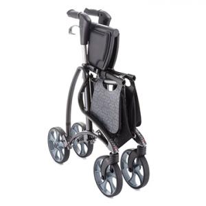 rollator a roulettes pliable senior jazz invacare