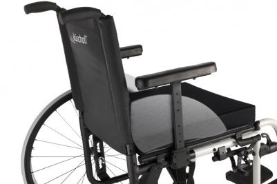 Fauteuil roulant actif Invacare Kuschall Compact Attract - Accoudoirs