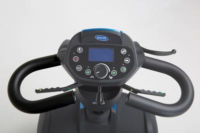 Scooter electrique handicapé Invacare Orion Pro - Poignée de direction ergonomique