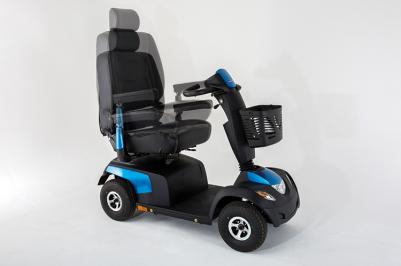Scooter electrique handicapé Invacare Comet Ultra - Suspensions améliorées