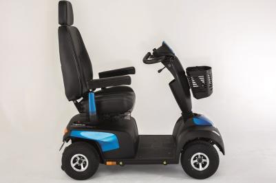 Scooter électrique Senior Invacare Comet Alpine Plus - Suspension d'assise