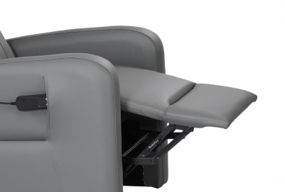 Fauteuil relax Invacare Move Up - Continuité entre assise et repose-pieds