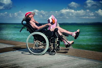 Cadeira de rodas manual passiva Rea Azalea