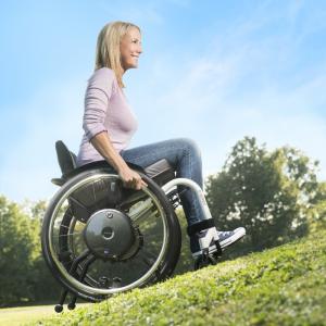 Motorisation fauteuil roulant manuel Invacare Alber e-Motion M25