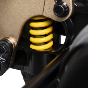 Fauteuil roulant électrique pliant Alber Erivo - Confort de la suspension