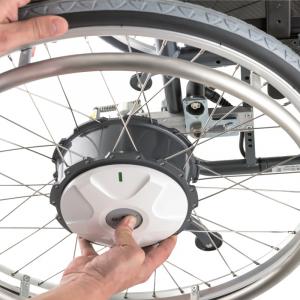 Motorisation fauteuil roulant manuel Invacare Alber e-fix E35-E36