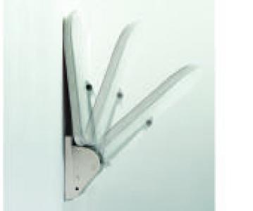 Siège de douche mural Invacare Futura R8802- Rabattable